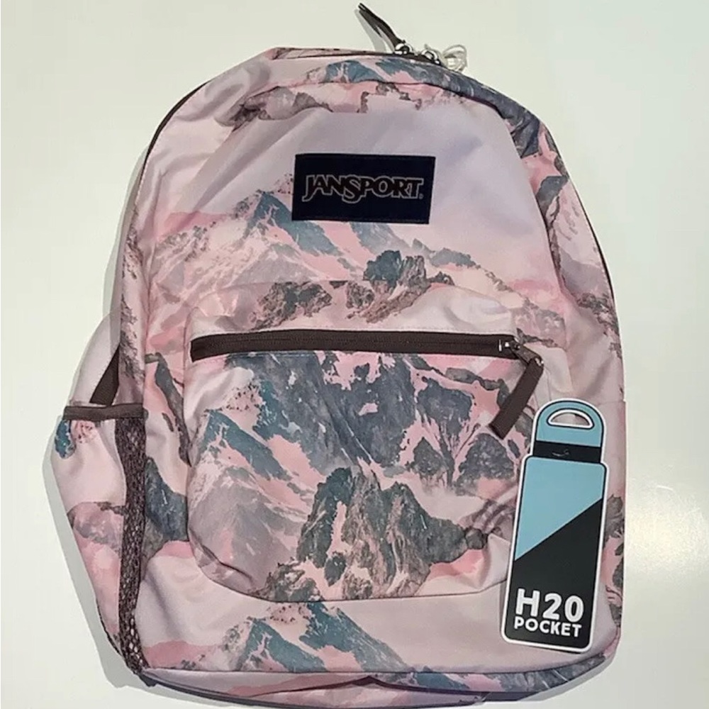 JANSPORT CROSS TOWN MOUNTAIN DUSK STUDENT BACKPACK NWT